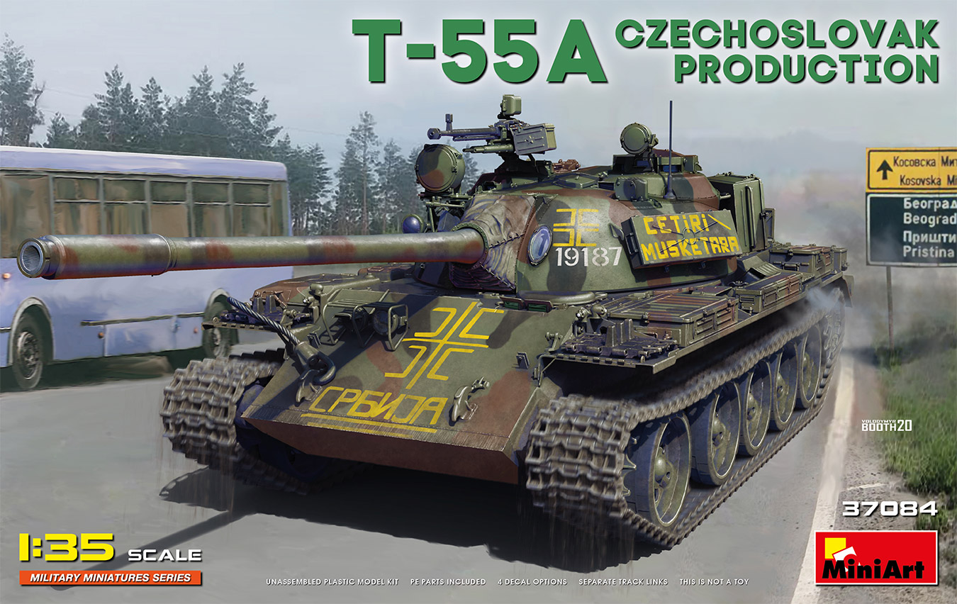 1/35 T-55A Czechoslovak Prod.