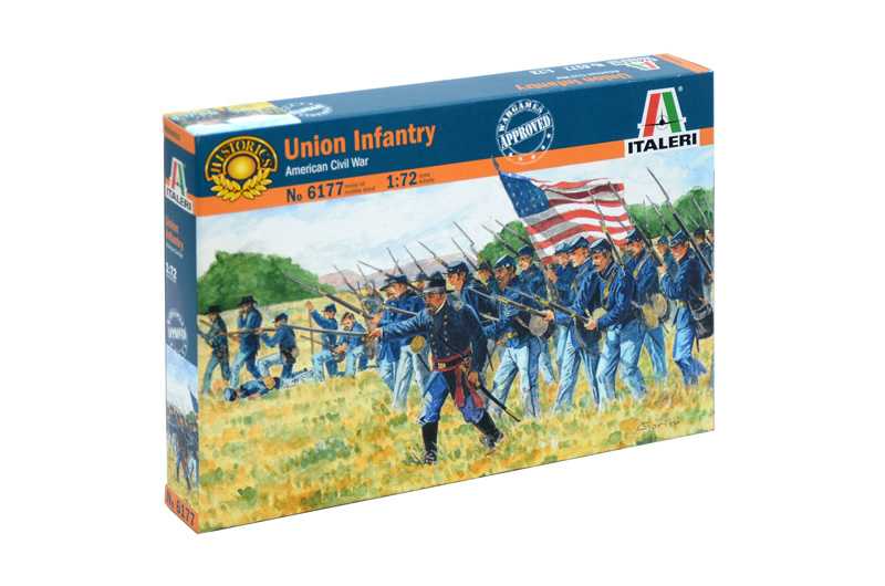 Italeri 6177 - UNION INFANTRY (AMERICAN CIVIL WAR) (1:72) | Vše pro ...