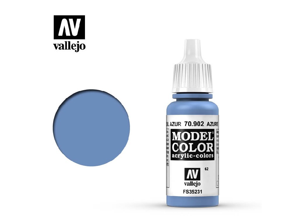 Acrylic color Vallejo Model Color 70902 Azure (17ml)