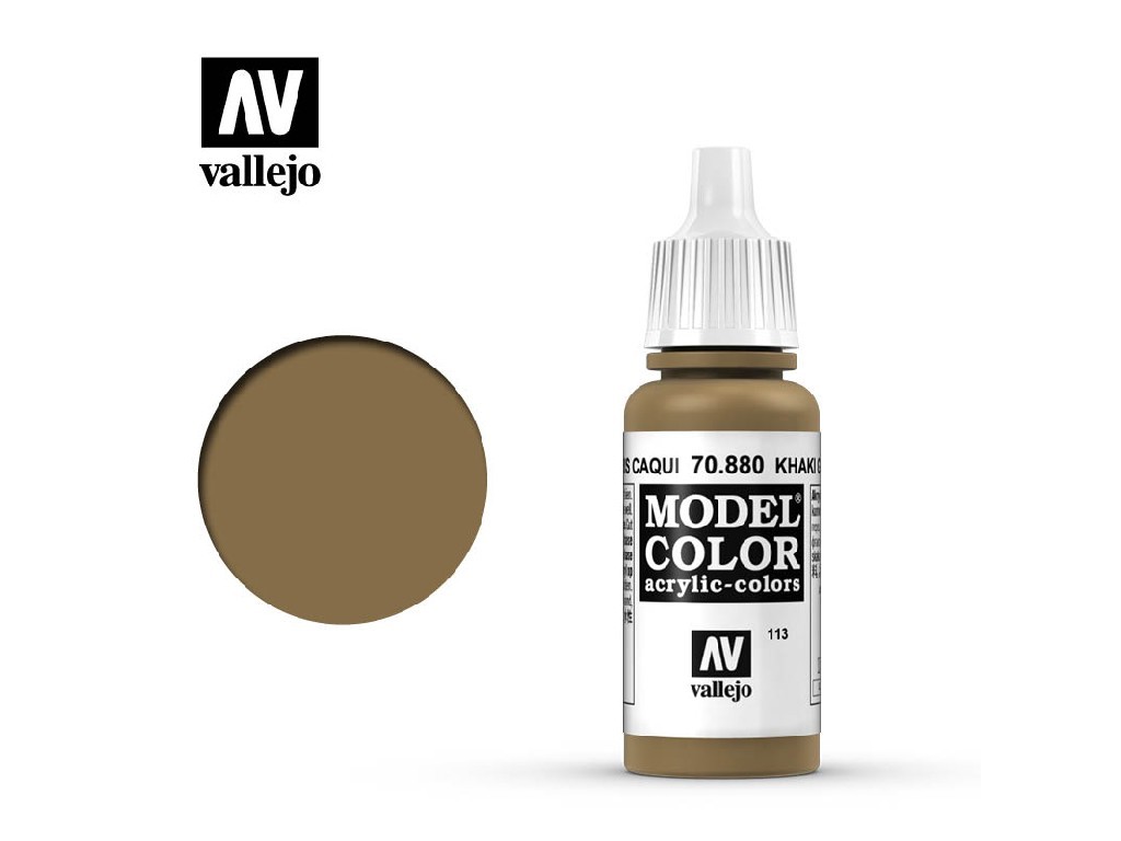 Acrylic color Vallejo Model Color 70880 Khaki Grey (17ml)