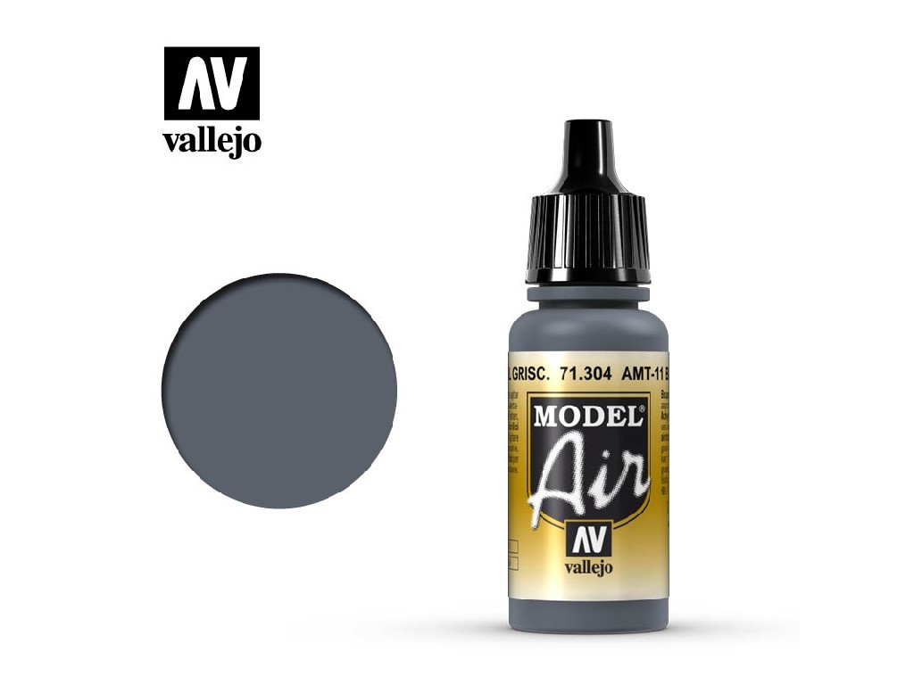 Acrylic color for Airbrush Vallejo Model Air 71304 AMT-11 Blue Grey (17ml)