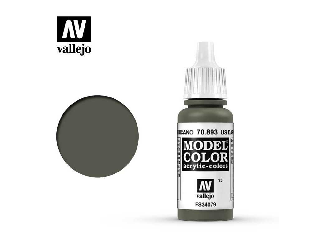 Vallejo Model Air Set 71174 Basic Colors (8)