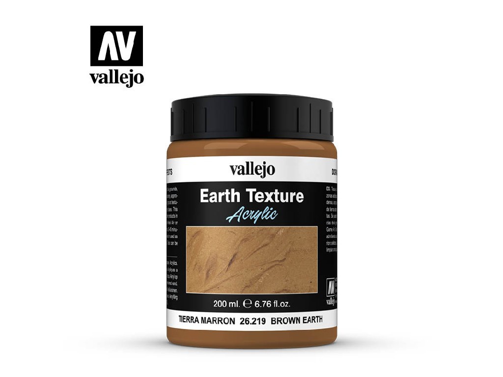 Vallejo Diorama Effects 200ml - Brown Earth
