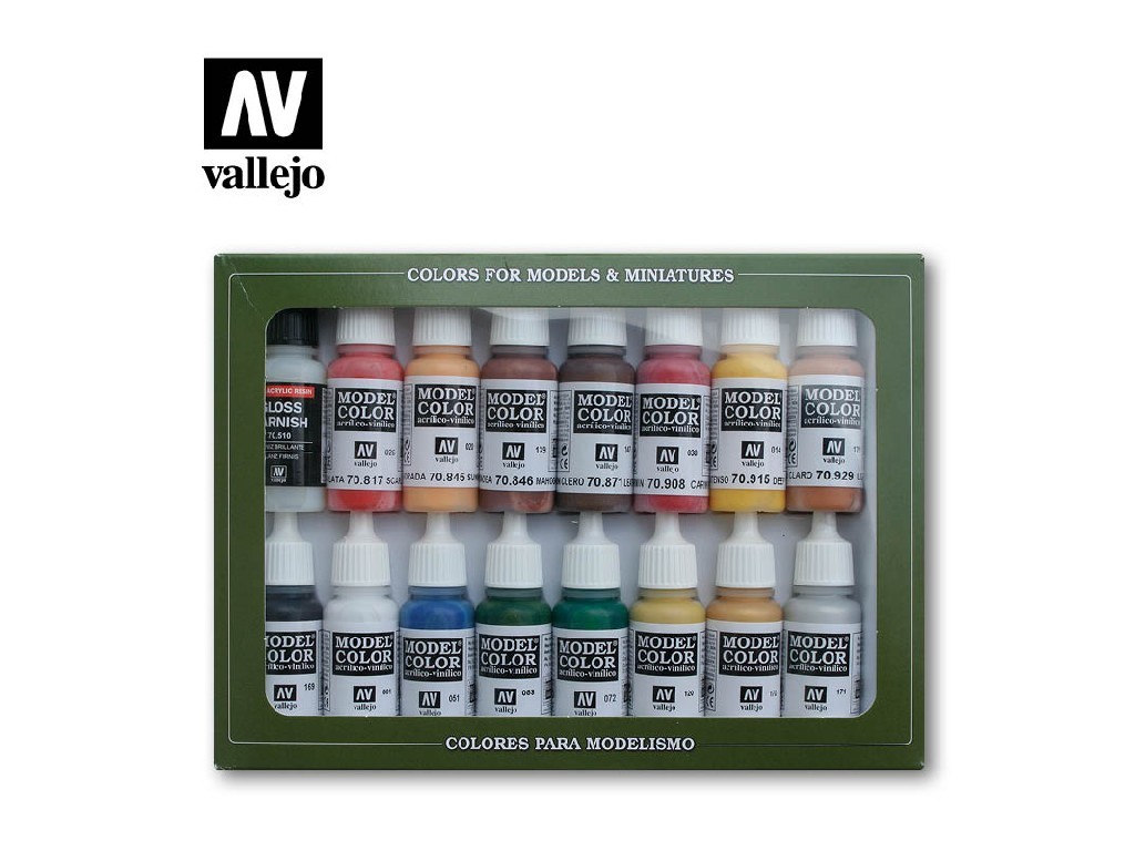 Vallejo Acrylic Paintings, Vallejo Acrylic Paints