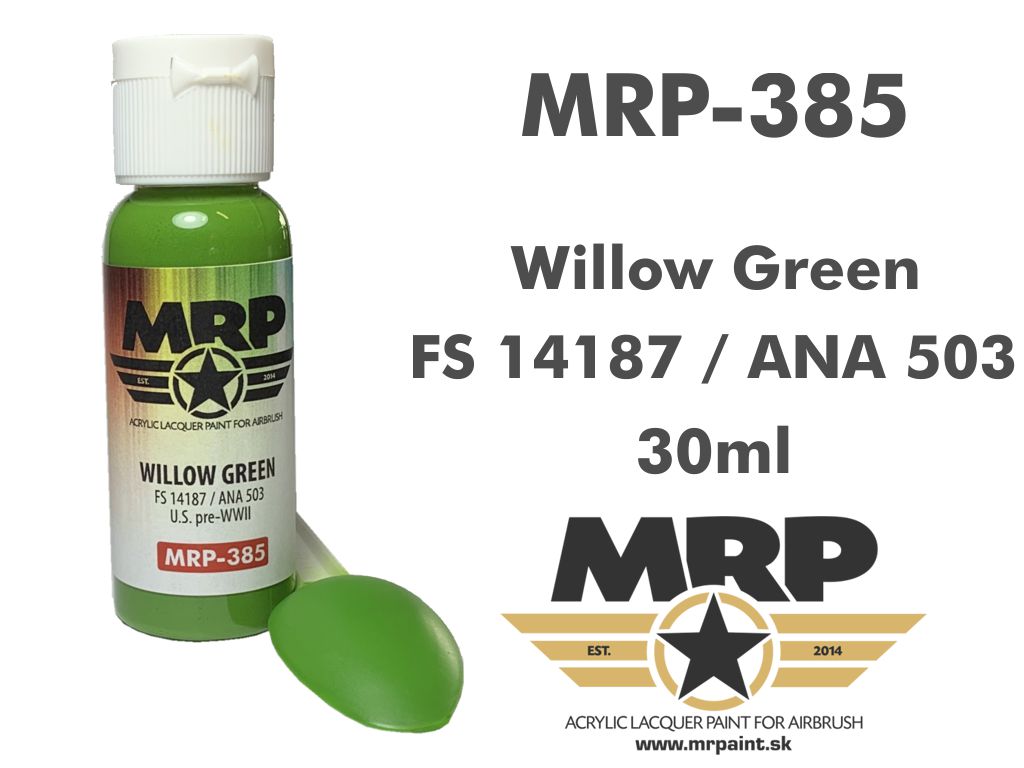 MRP-385 Willow Green (FS14187, ANA503) US pre-WWII 30ml