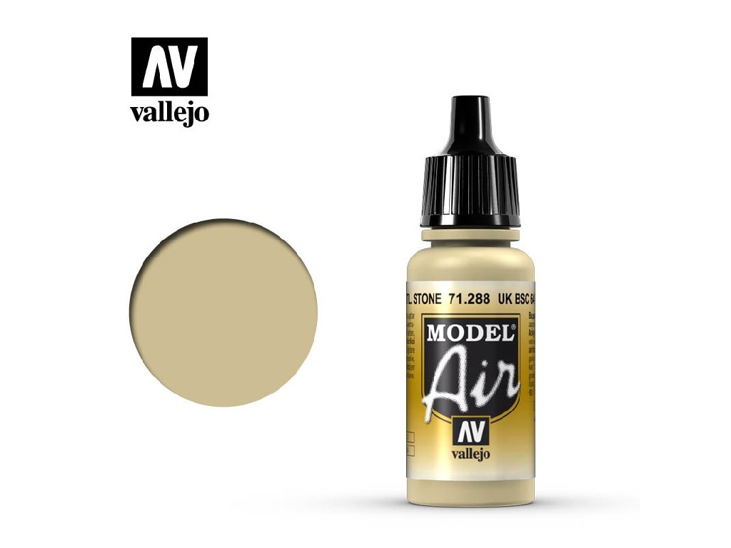 Acrylic color for Airbrush Vallejo Model Air 71288 UK Bsc 64 Portland Stone (17ml)