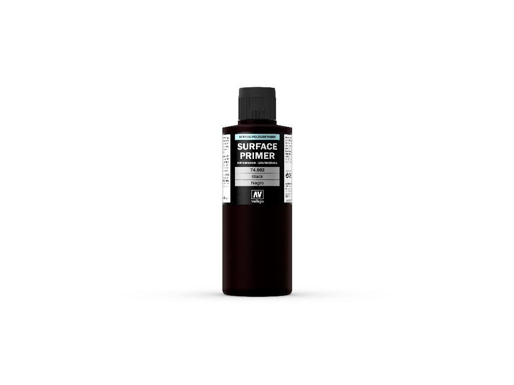 Vallejo Surface Primer Black 74602 in 17ml bottles –