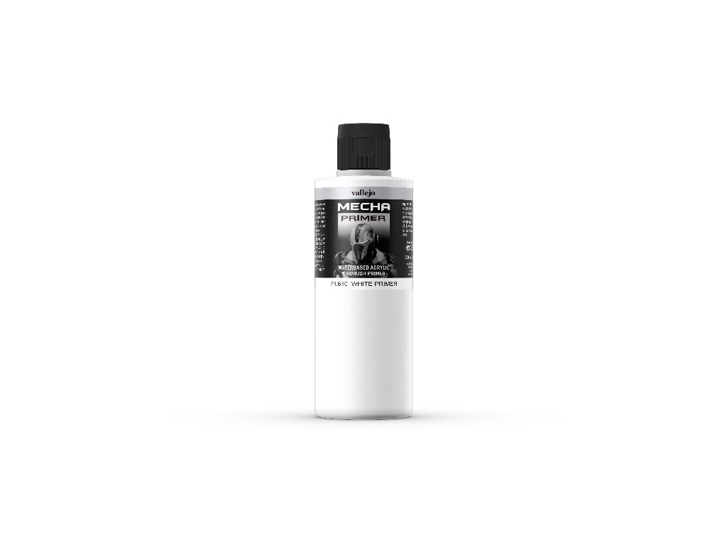 White Primer Mecha Color 60ml Bottle Vallejo Paint