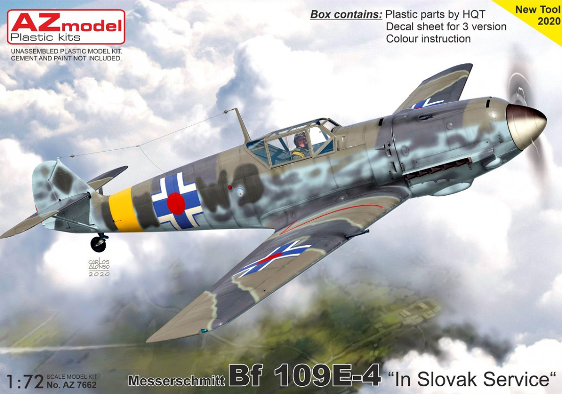 1/72 Bf 109E-4 „In Slovak Service“