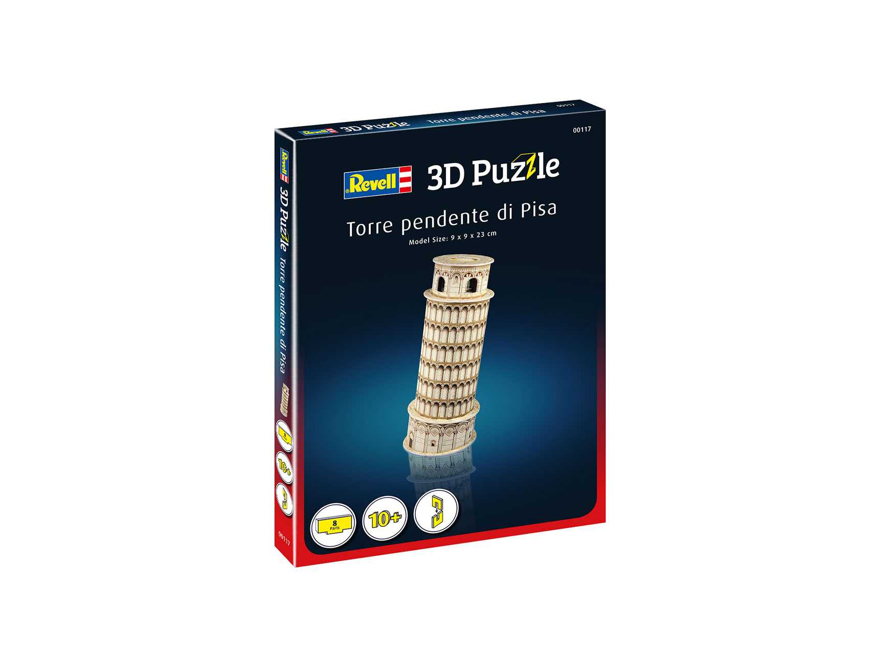 Ravensburger - Mini puzzle 3D Torre de Pisa, 3D PUZZLE