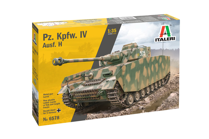 Italeri 6578 - Pz. Kpfw. IV Ausf. H (1:35) | Vše pro modeláře Art Scale