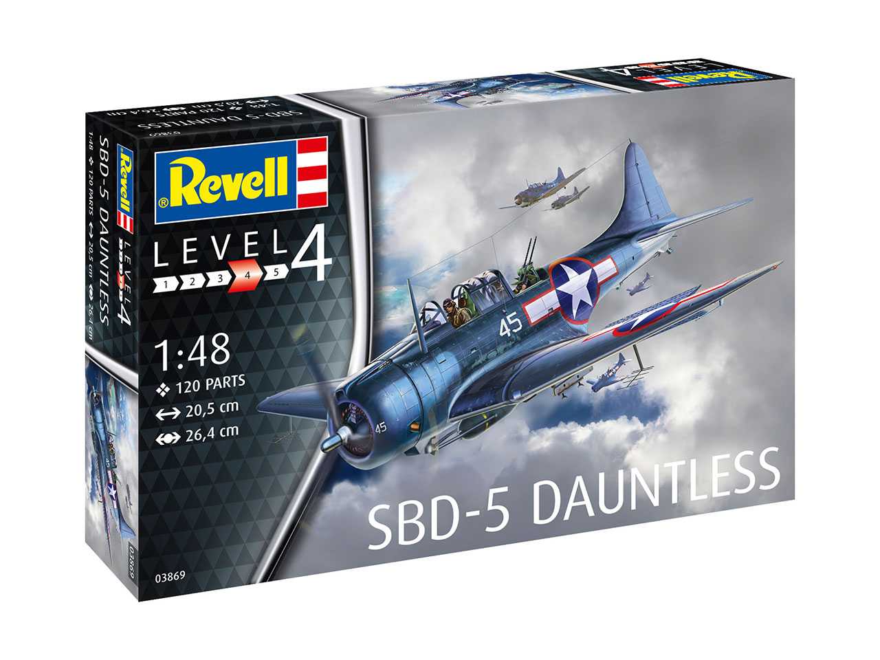 Revell 03869 - SBD-5 Dauntless Navyfighter (1:48)