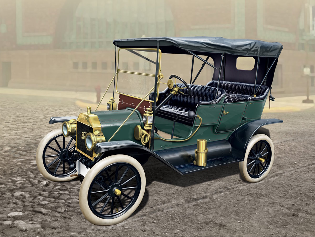 1:24 ICM Model T 1911 Touring, American Passenger Car  