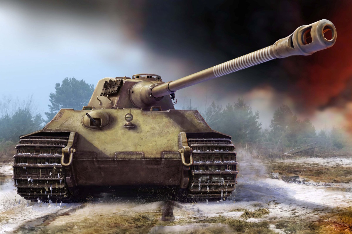 Ww2 Tiger Tank Art