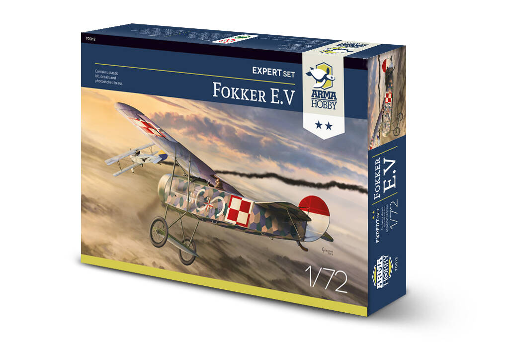 1/72 Fokker E.V Expert Set - Arma Hobby