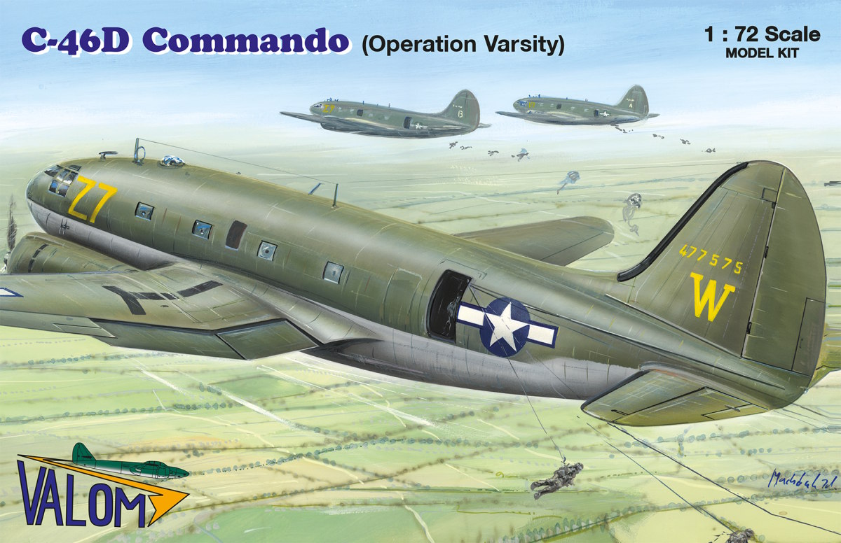 1/72 Curtiss C-46D Commando (Air National Guard) - Valom