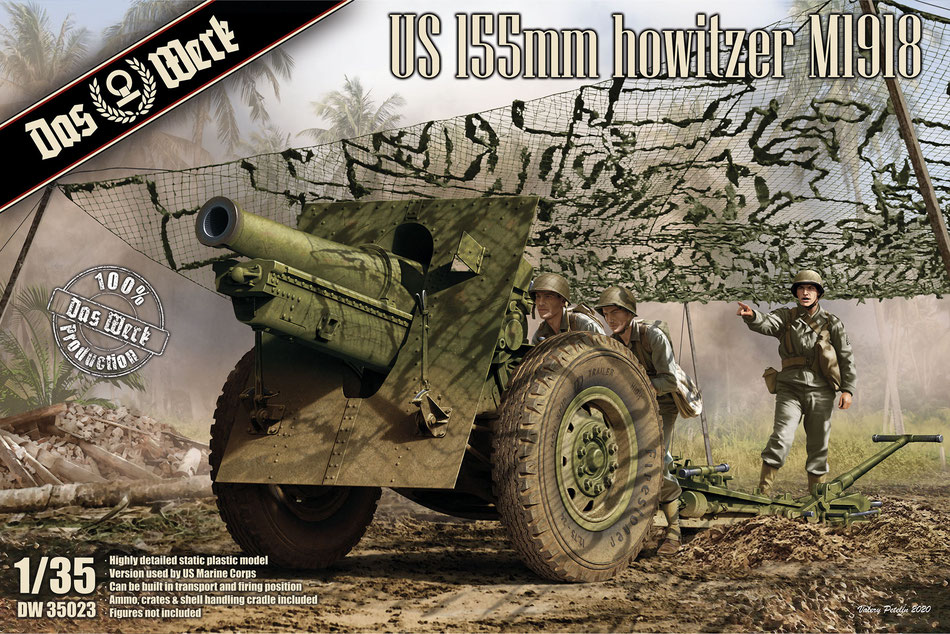 1/35 US 155mm howitzer M1918 - Das Werk