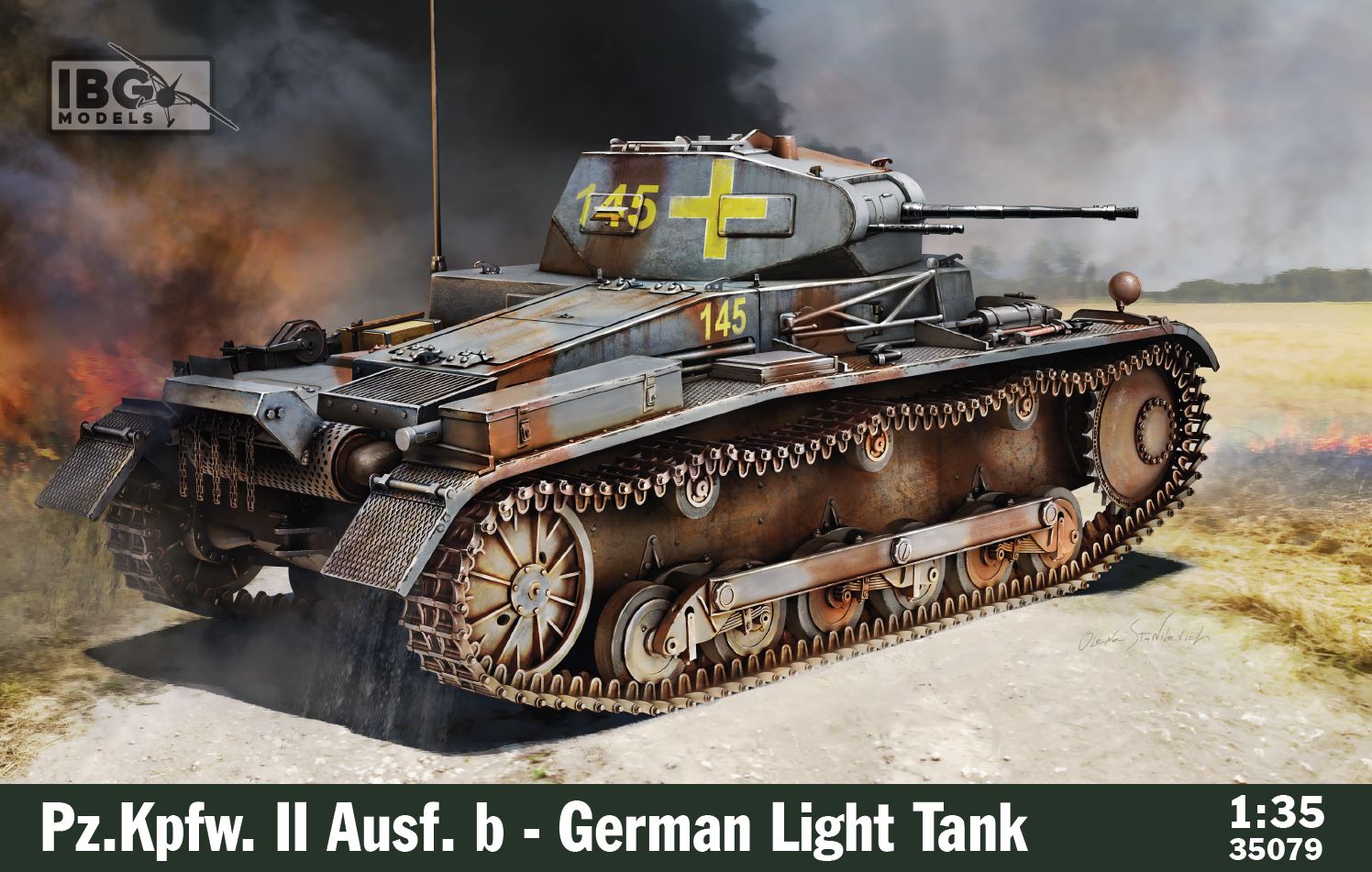 1/35 Pz.Kpfw. II Ausf. B - German Light Tank | Vše Pro Modeláře Art Scale