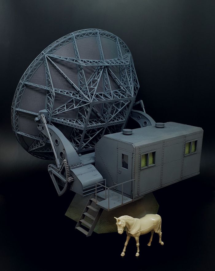 1/35 FuSE-65 WÜRZBURG-RIESE - Resin kit of german ground radar station